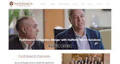 Desktop Screenshot of faithsearchpartners.com